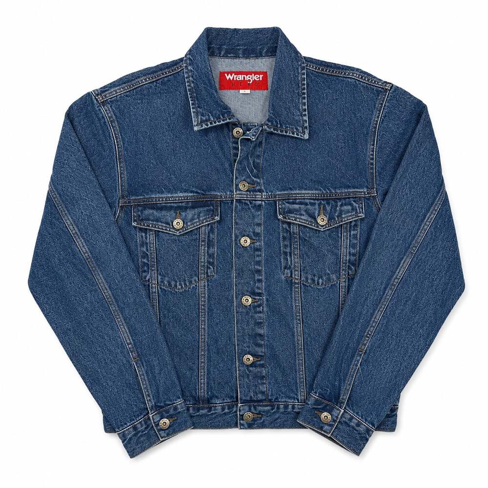 Wrangler Hero Denim Jacket Size Medium